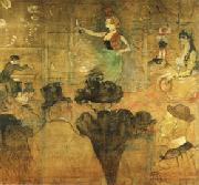 Henri De Toulouse-Lautrec The Moorish Dance painting